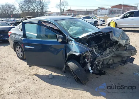 2015 Nissan Sentra Sv z USA, uszkodzony, nr VIN 3N1AB7AP0FL674926